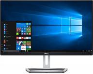 dell s2318h led monitor - crystal 💻 clear display with built-in speakers and hd quality logo