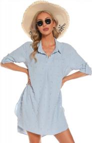 img 2 attached to Stylish Summer Must-Have: Women'S Beach Cover-Up Dress For Swimsuit And Bikini In S-XXL Sizes