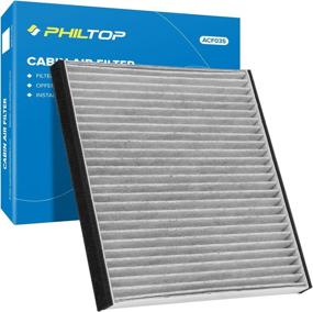 img 4 attached to 🚗 PHILTOP Cabin Air Filter CF10132: Premium Replacement for Camry, Avalon, Solara, Sienna, ES330, RX350, GX470, RX400H – Activated Carbon Filter, Pack of 1