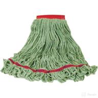 🧽 rubbermaid commercial small wet mop head, green, 5-inch headband - fgc15106gr00 swinger logo