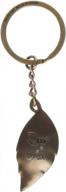 leaf wind key chain pendant by qmx logo