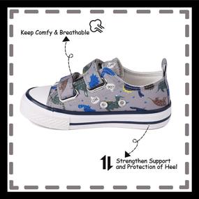 img 1 attached to Toandon Adjustable Lightweight Breathable Moccasins Boys' Shoes : Loafers
