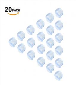 img 3 attached to COS2BE BABY CLEAR FURNITURE GUARDS-Safety Soft Childproofing Bumpers With Long Lasting - Durable& Non Cohesive Gel For Table Cabinet And Other Edge-Stop Child Head Injury（20Packs)