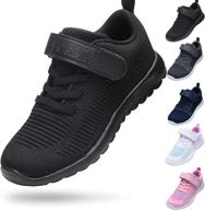 👟 ultimate comfort and style: breathable lightweight washable athletic sneakers for girls at athletic logo