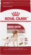 17 lb bag of royal canin adult dry dog food for medium breeds logo