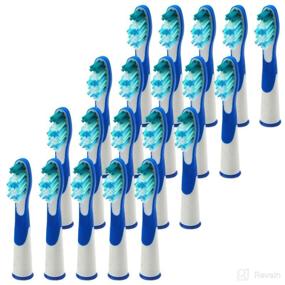 img 4 attached to Premium Electric Toothbrush Replacement Heads - Compatible with Major Brands