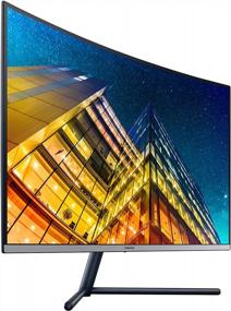 img 1 attached to 🖥️ Sleek and Immersive Samsung U32R590 32 Inch Curved Monitor with 3840X2160P Resolution - LU32R590CWNXZA