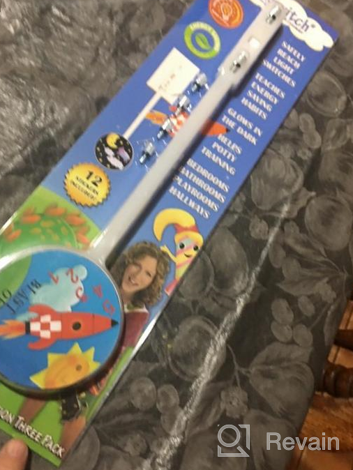 img 1 attached to KidSwitch Lightswitch Extension For Toddlers - Laurie Berkner Edition: 3-Pack With 12 Themed Art Decals - Multi Award Winning! review by Douglas First