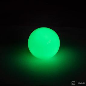 img 1 attached to Glow in The Dark Gear Shifter: RASNONE Universal Shifter Knob for Manual/Automatic - Short Green Pearl Ball