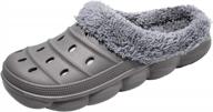 👞 men's non-slip waterproof outdoor footwear slippers - mules & clogs logo