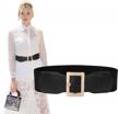 stylish and comfortable suosdey elastic waist belt for women - perfect for dresses and more! logo