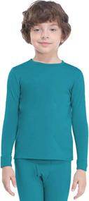 img 4 attached to MANCYFIT Thermal Underwear Undershirts Baselayer Boys' Clothing - Underwear