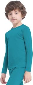 img 1 attached to MANCYFIT Thermal Underwear Undershirts Baselayer Boys' Clothing - Underwear