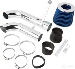 img 1 attached to 🚀 DNA MOTORING ITK-0066-BL Air Intake System Blue for 98-03 Chevy S10 2.2L - Performance Boosting Upgrade!