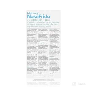 img 1 attached to 👃 FridaBaby Nasal Aspirator: Discover NoseFrida, the Revolutionary Snotsucking Solution for Your Baby!