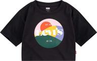 levis girls graphic t shirt medieval girls' clothing ~ tops, tees & blouses logo