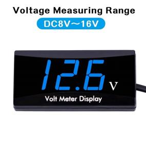 img 3 attached to 12V Car Digital Voltmeter Gauge