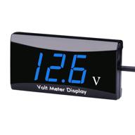 12v car digital voltmeter gauge логотип