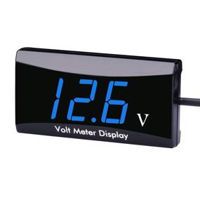 img 4 attached to 12V Car Digital Voltmeter Gauge