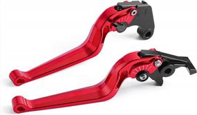 img 2 attached to Fullibars 1 Pair Hornet 600 2007-2013 CBR600F Red Brake Clutch Levers