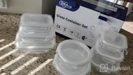 img 1 attached to Stay Fresh And Organized With Bayco'S Glass Storage Containers - 9 Sets Of Airtight Meal Prep Containers In Blue review by Boondo Viswanathan
