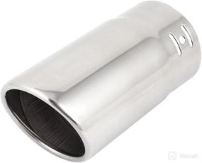 img 4 attached to Uxcell A14121100Ux0317 Exhaust Muffler Tip