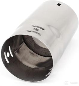 img 2 attached to Uxcell A14121100Ux0317 Exhaust Muffler Tip