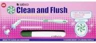 🚽 sabco clean & flush toilet brush system logo