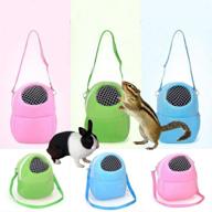 🐹 ximimark large pink pet carrier bag: portable and breathable outgoing bag for small pets — soft-sided and hamster friendly logo