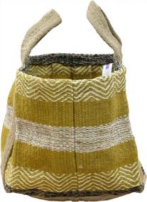 img 1 attached to Large Jute Baskets For Storage Of Blankets, Shoes, Books & More!