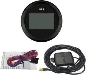 img 1 attached to 🚗 Warranty-Backed ELING 2'' Digital GPS Speedometer Odometer for Car Boat with Backlight 12V/24V: Accurate and Reliable