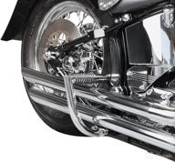 🏍️ enhance your harley-davidson flst/fxst softail: lindby 203 chrome rear linbar highway bar – perfect fit for 1996-2016 models логотип