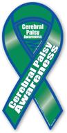 cerebral palsy awareness ribbon magnet logo