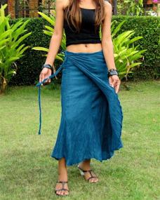 img 2 attached to 👗 Stylish Thai Cotton Skirts for Women at Billys Thai Shop