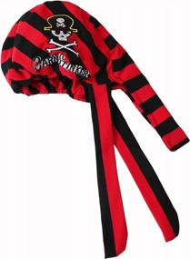 img 1 attached to COSLAND Boys' Pirate Costume Halloween Outfit For Baby & Toddler