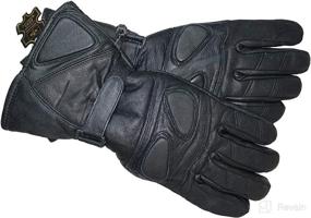 img 3 attached to Motorcycle Gauntlet Insulated Gloves XX Large