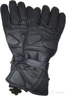 motorcycle gauntlet insulated gloves xx large logo