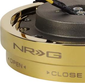 img 3 attached to Enhanced Chrome Gold Thin Quick Release by NRG Innovations SRK-400C/GD