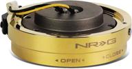 enhanced chrome gold thin quick release by nrg innovations srk-400c/gd логотип