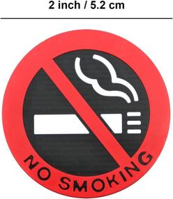 img 3 attached to AutoE Smoking Interior Sticker Indoor