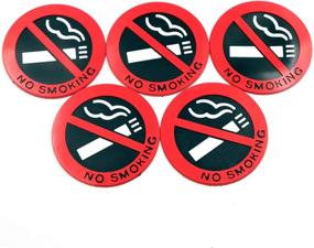 img 4 attached to AutoE Smoking Interior Sticker Indoor