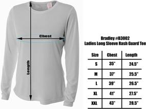 img 1 attached to Bradley Womens Casual Sleeve Protection Women's Clothing ~ Swimsuits & Cover Ups