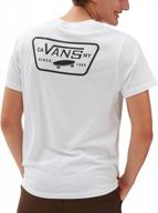 👕 футболка vans classic white black логотип