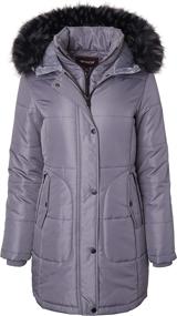 img 3 attached to Womens Quilted Alternative Vestee Puffer Women's Clothing at Coats, Jackets & Vests