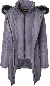 img 2 attached to Womens Quilted Alternative Vestee Puffer Women's Clothing at Coats, Jackets & Vests