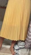 img 1 attached to Winter-Perfect Pleated Midi Skirts For Women: Stay Stylish And Warm With High-Waisted Lined Skirt From DRESSTELLS review by Jessica Wood