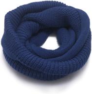 🧣 cozyknit winter infinity scarf for girls - happytree's fashionable accessory логотип