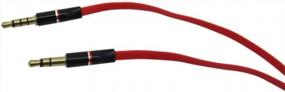 img 1 attached to Skullcandy Crusher Headphones 3.5MM Red AUX Cable Cord With In Line Mic - USonline911