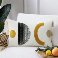 наволочка для поясничной подушки merrycolor boho: шикарная декоративная подушка в богемном стиле с кисточками для современных домов логотип