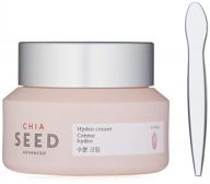 the face shop chia seed advanced hydro cream concentrated gel hydrating moisturizer with instant cooling effect, 1.76 fl oz logo